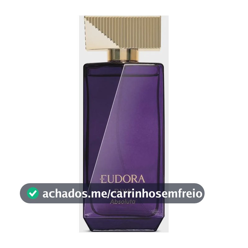 Colônia Eudora Feminino Diva Absoluta 100ml Volume da unidade 100 mL