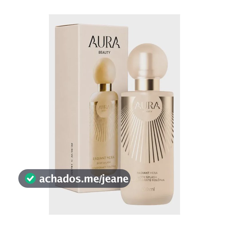 Body Splash Aura Beauty Radiant Hera - 200ml