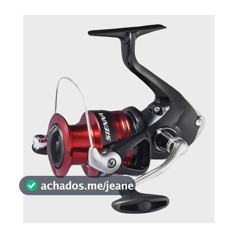 Carretel molinete Shimano Sienna FG SN2500FG direito/esquerdo color preto