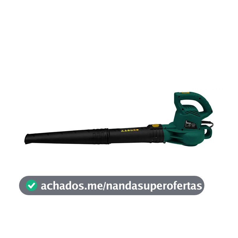 Soprador De Folhas Elétrico 2000w B2000e Tekna