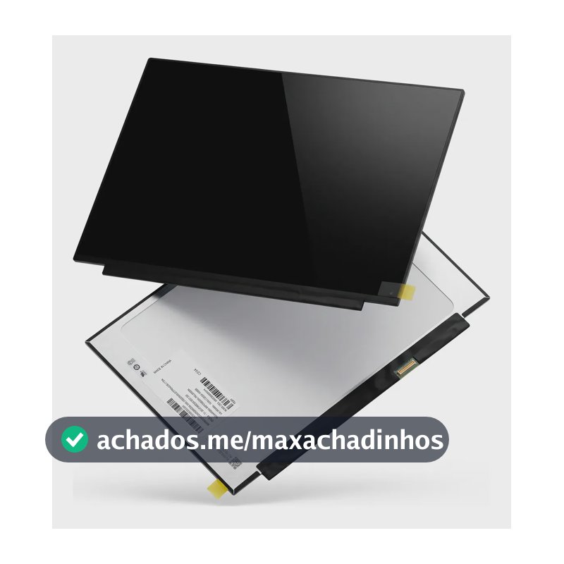 Tela Hd 15.6 Slim 30 Pinos B156xtn08.1, Nt156fhm-n61 V8.0