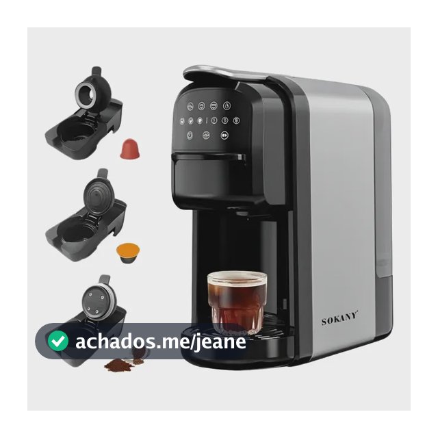Maquina Café Nespresso Dolce Gusto 3 Em 1 Cápsulas Pó 1.400w