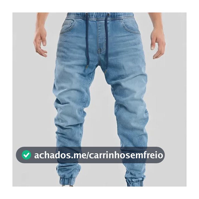 Calça Masculina Jogger Tecido Premium C/ Elástico Promoção