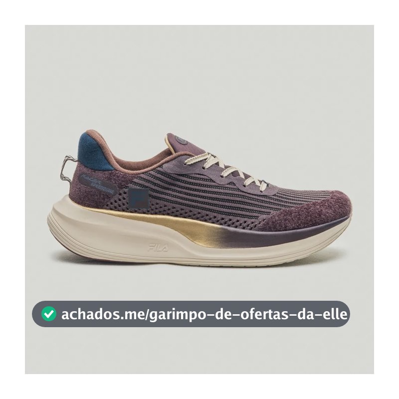 Tênis Masculino Racer Speedzone Se Fila Marrom Dark/marinho/bordo Escuro Liso 41 Br