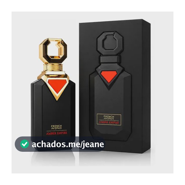 Perfume French Avenue Amber Empire Extrait De Parfum 100 Ml