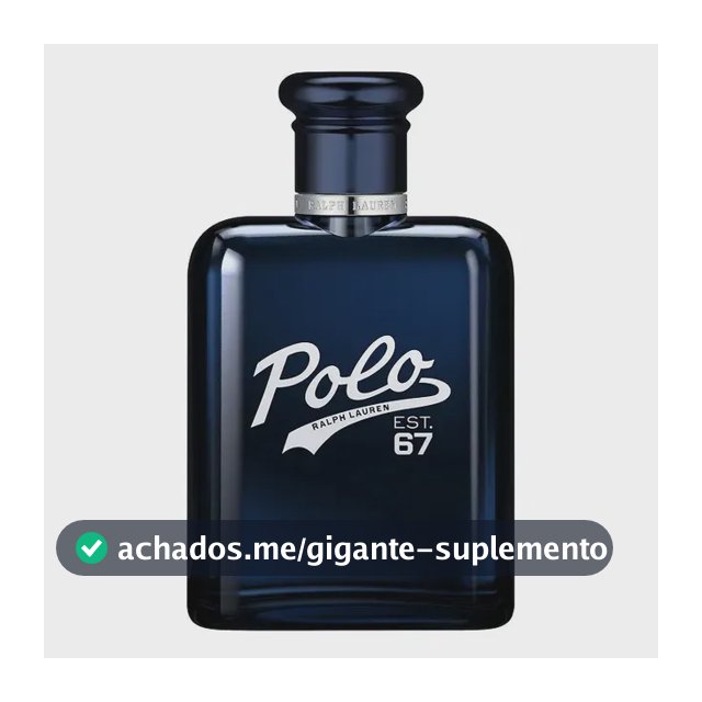 Perfume Masculino Eau de Toilette Ralph Lauren Polo 67 125ml