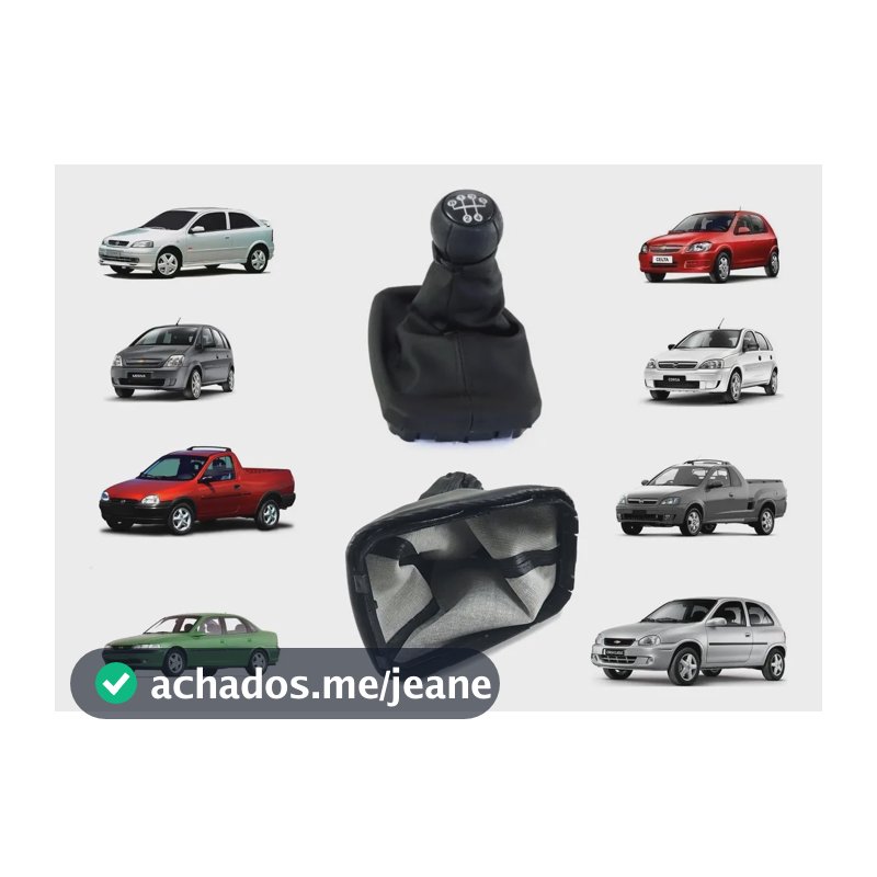Coifa Manopla Cambio Corsa Celta Vectra Meriva