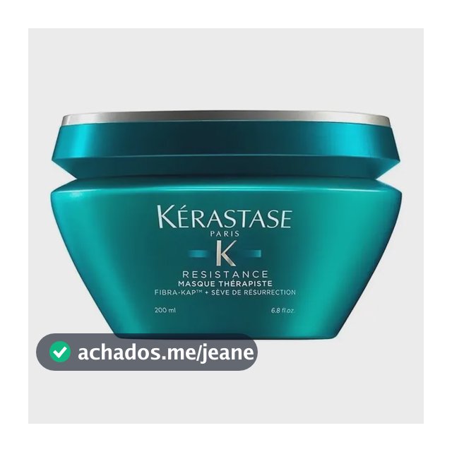 Máscara de Reconstrução Profunda para Cabelos Danificados, Força e Elasticidade Résistance Thérapiste Kérastase 200ml