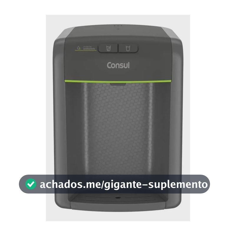 Purificador de Água Consul Cinza CPB34AFVNA