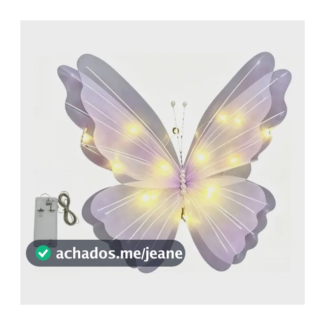 Luzes Led De Borboletas Para Árvores De Natal. . Quente .