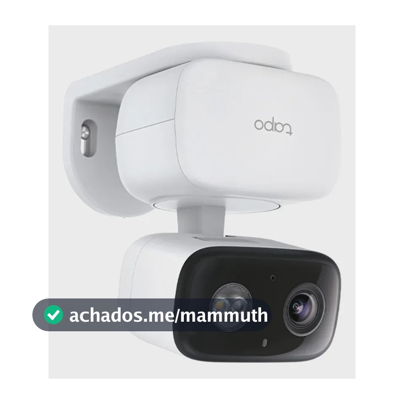 TP-Link Tapo C206 Câmera de Segurança Wifi 1080P 360° Colorida IP65