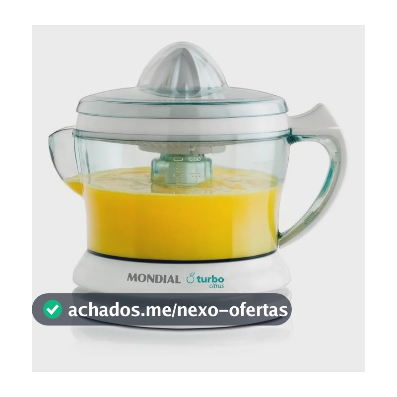 Espremedor Turbo Citrus, Mondial, 25W - E-01