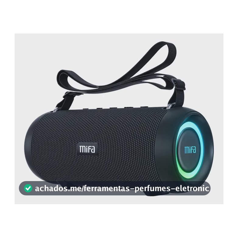 Caixa De Som Bluetooth Mifa A90 Potência 60w Cor Preto