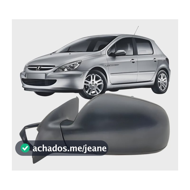 Retrovisor Peugeot 307 Elétrico 2003 2004 Até 2012 Esquerdo