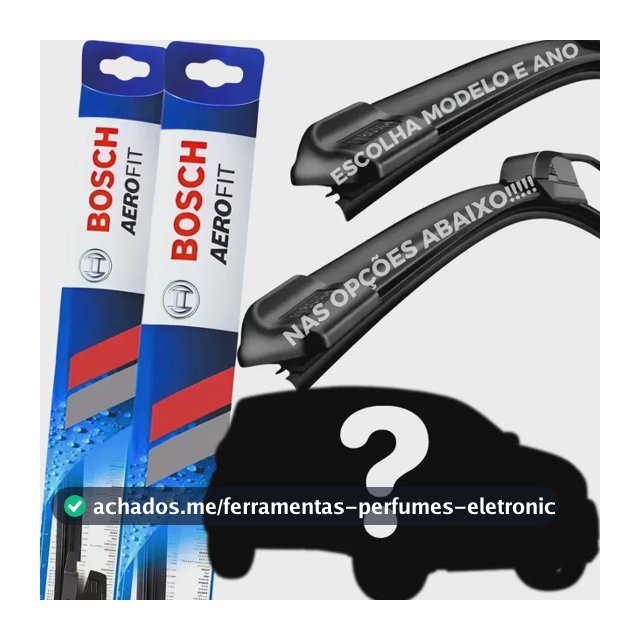 Limpador De Para Brisa Dianteiro Palheta Original Bosch Par