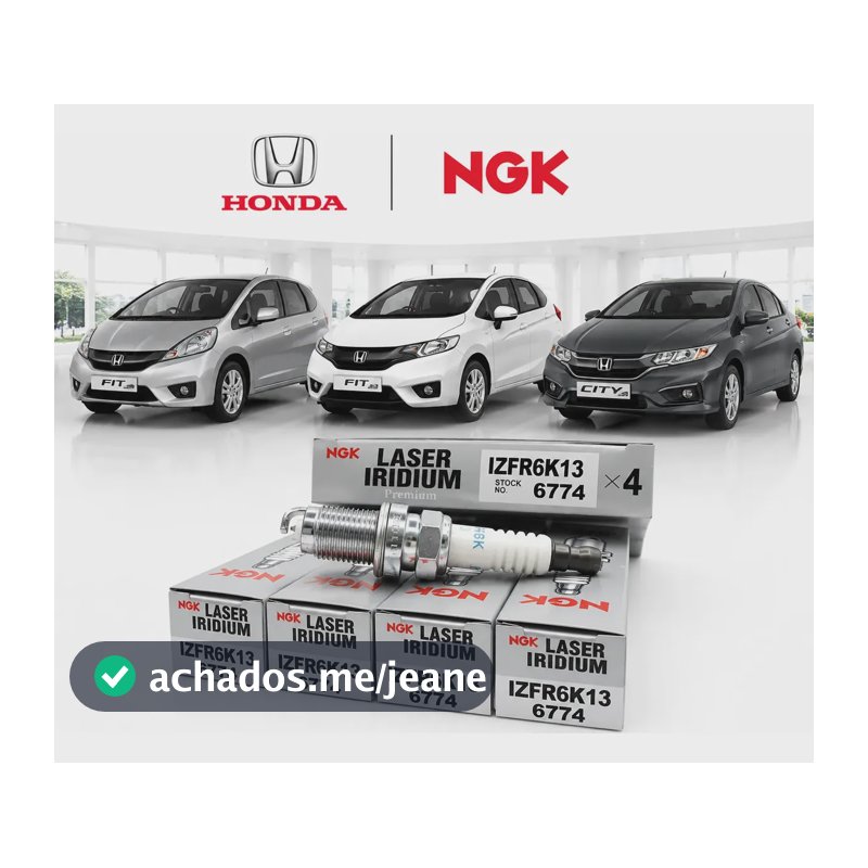 Jg Vela Ignição Honda City Honda Fit 1.4 1.5 2009/2014 Ngk
