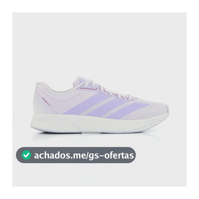 Tênis adidas Duramo Rc2 Corrida Caminhada Treino Leve Lilás 38 Br