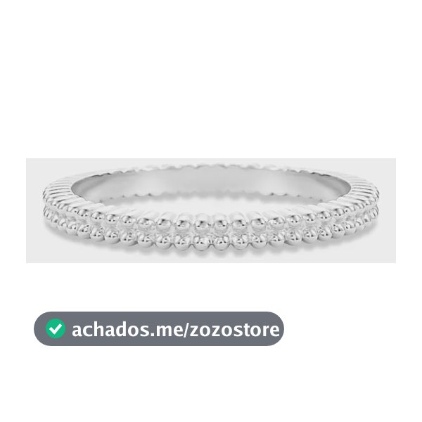 Anel Life Duplo Bolinhas Em Prata 925 16
