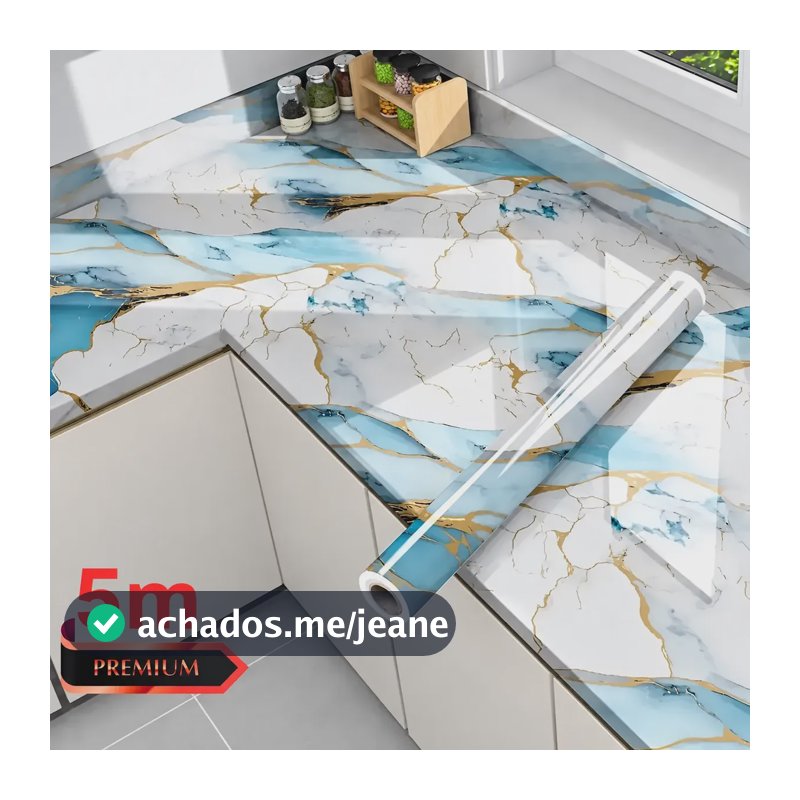 Papel De Parede Madeira Adesivo Ripado 5 Metros Lavável 3d Aqua Serena