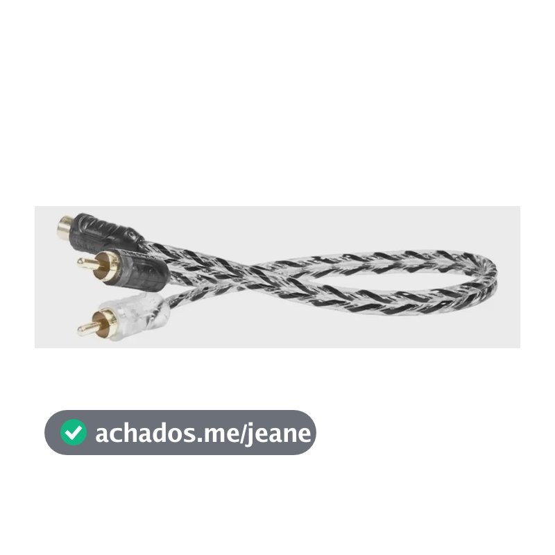 Cabo Y Rca Taramps 2Macho 1 Femea 1f/2m Banhado A Ouro 30cm 1 Fêmea 2 Machos Double Injetado Stereo Som Automotivo