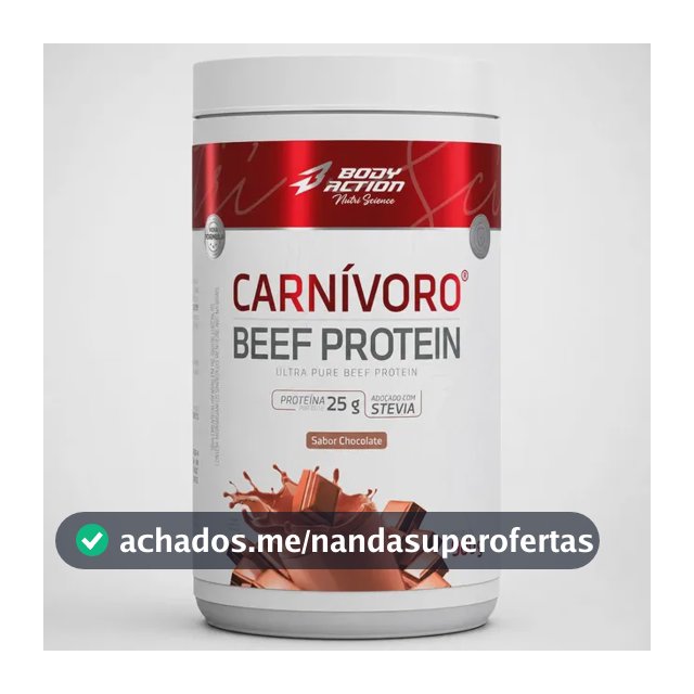 Carnivoro Beef Protein Bodyaction 900g Chocolate