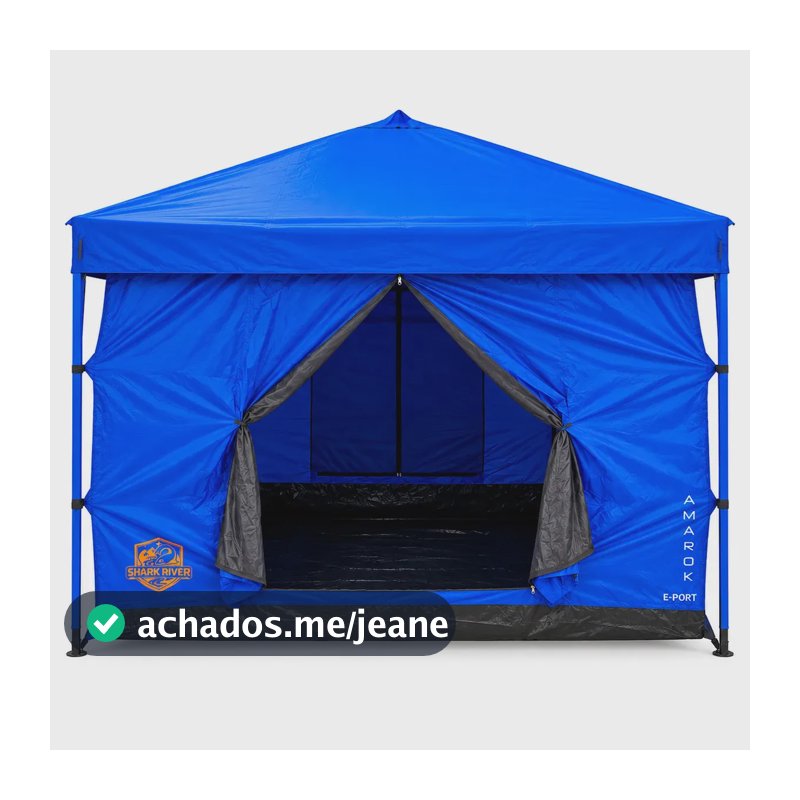 Barraca Amarok Transform 6/7p para Gazebo Dobrável 3x3 2500mm Azul Marinho - Shark River