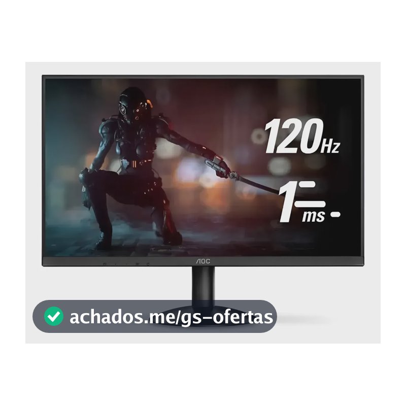 Monitor 21,5 Aoc Fhd  22b30hm2 Gaming Widescreen Va Vga Hdmi Preto 127/220v