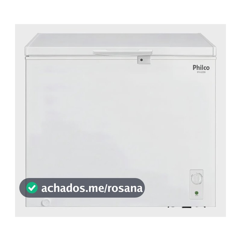 Freezer Horizontal Philco 199l Pfh205b Branco
