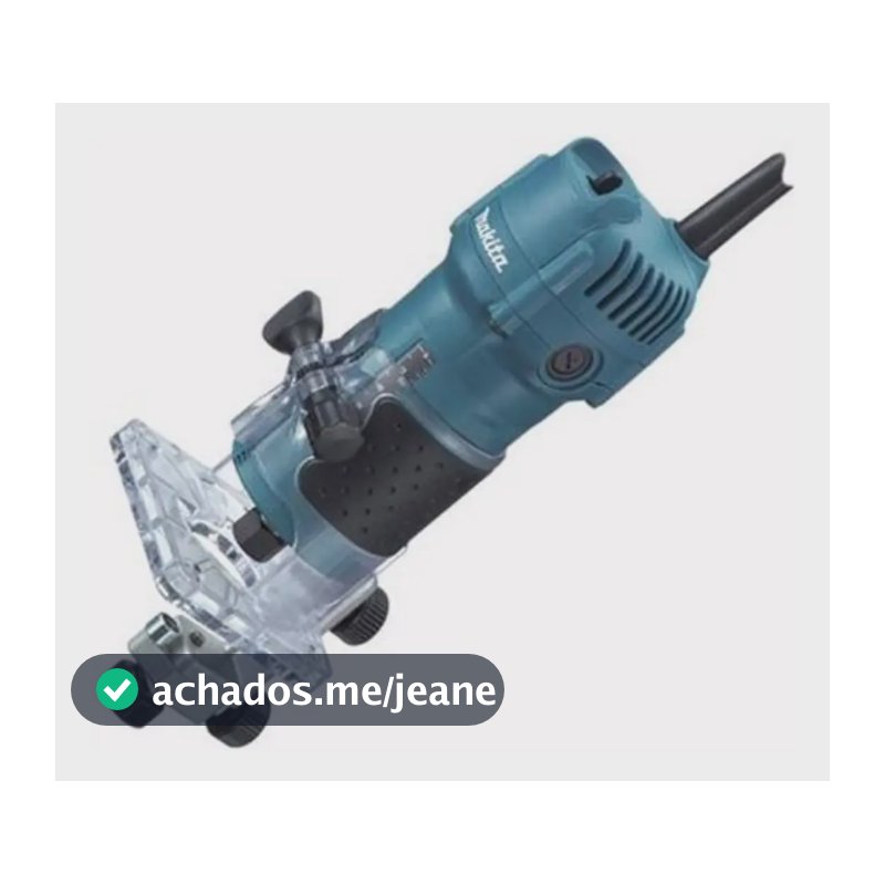 Tupia Manual Makita 3709 530w Para Pinça De 1/4pol