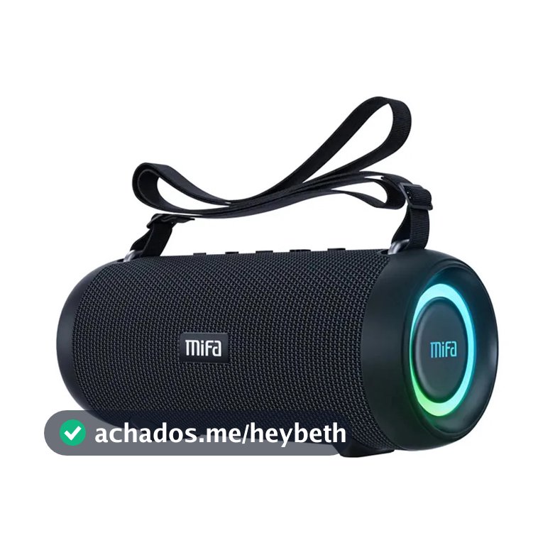 Caixa De Som Bluetooth Mifa A90 Potência 60w Cor Preto