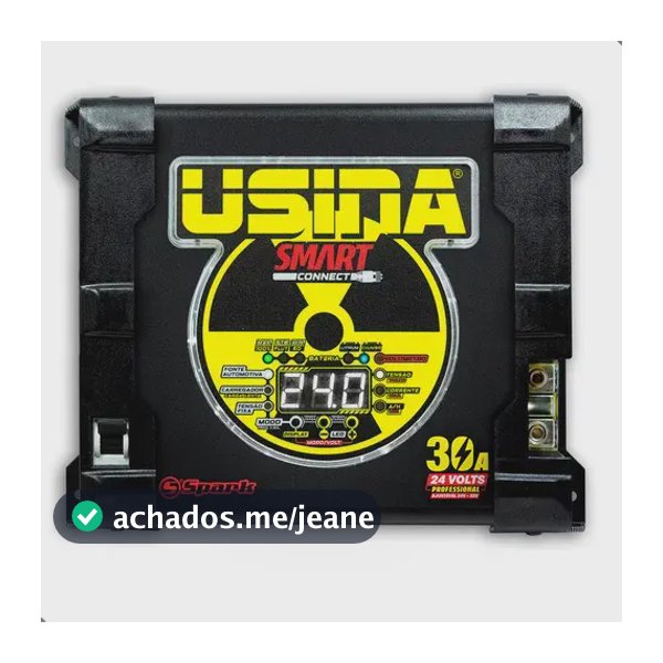 Fonte Carregador Usina 24v 30a Truck Line Bivolt