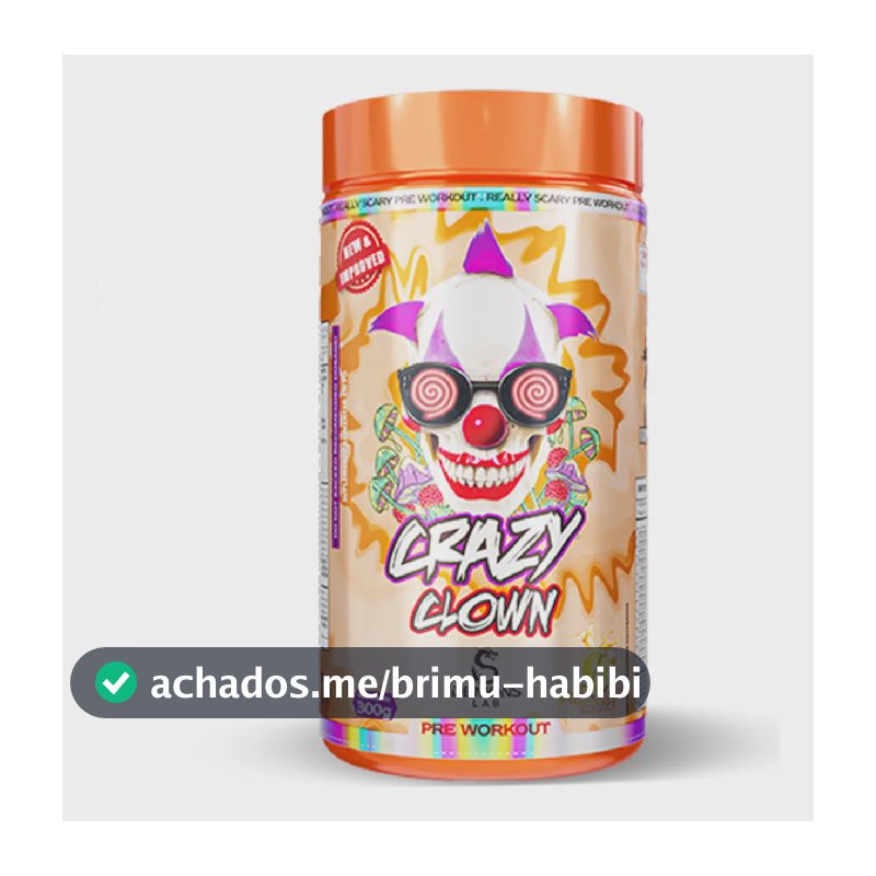 Suplemento Esportivo Demons Lab Crazy Clown Laranja Pó 300g