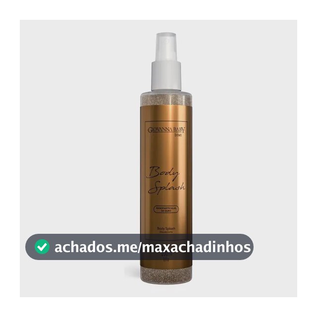 Body Splash Desodorante Corporal Giovanna Baby Brown 260ml