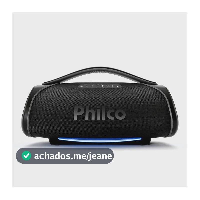 Caixa de som Boombox Philco Extreme Bluetooth V.5.4 300W PBX01