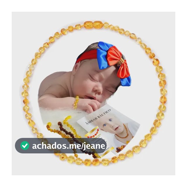 Colar De Âmbar Original Com Certificado - Várias Cores