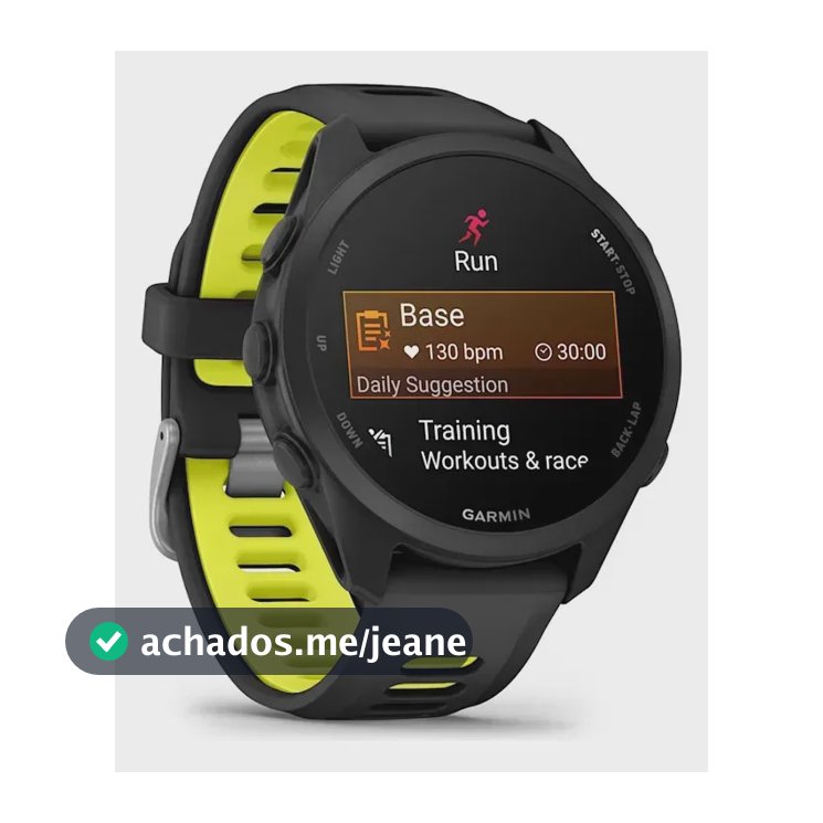 Garmin Forerunner 170 Basic 170 43 Mm Preto