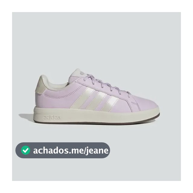 Tênis Feminino Grand Court Base 3.0 adidas Icelav/owhite/gum5 Liso 34 Br