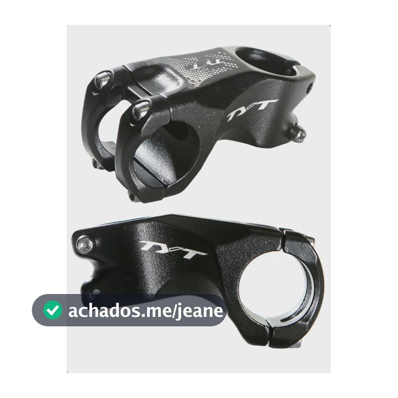 Mesa Avanço Bike Mtb Speed Negativa -17º 31.8mm Tamanhos Preto 6 Cm