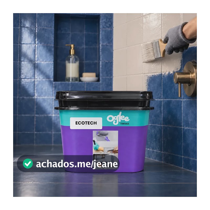 Tinta Ecotech Oglee 3,6l Para Azulejo Base Água Broto De Feijão