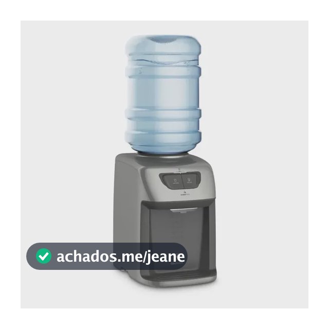 Bebedouro de Água Electrolux Prata com Refrigeração Eletrônica (BE11X) Bivolt
