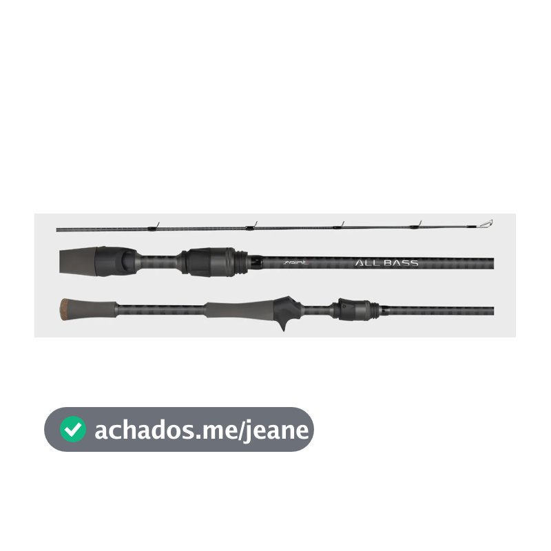 Vara Saint All Bass - Carretilha - 1p 6'3  (1.91m) - 5-12lb