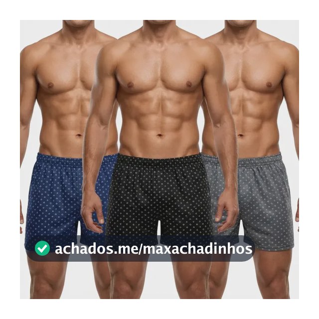 Kit 3 Samba Canção De Liganete Cueca Short Malha Fria Pijama