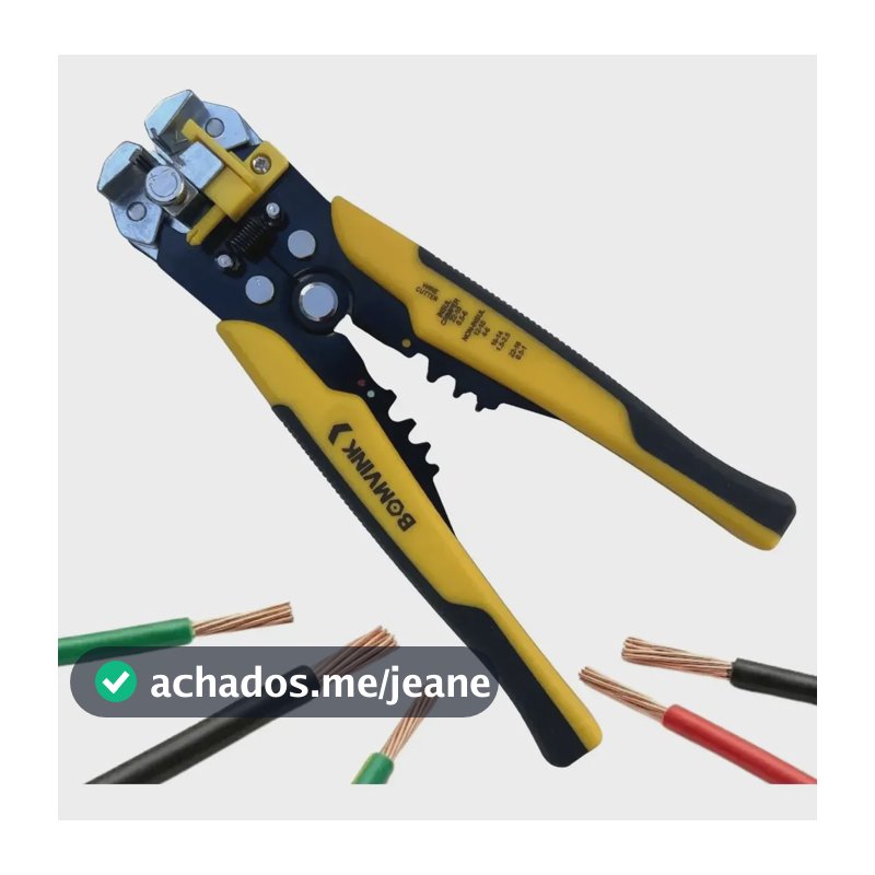 Alicate Desencapador De Fios E Crimpador  Eletricista