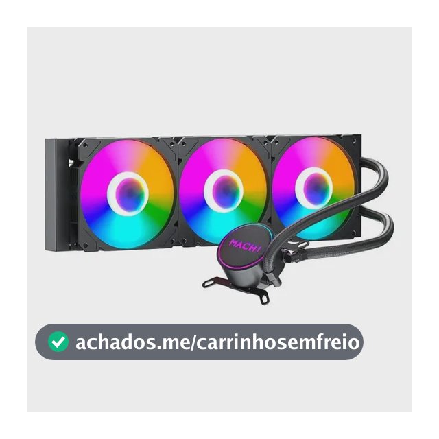 Water Cooler Mach1 Logic Gk360 Rgb 360mm Preto