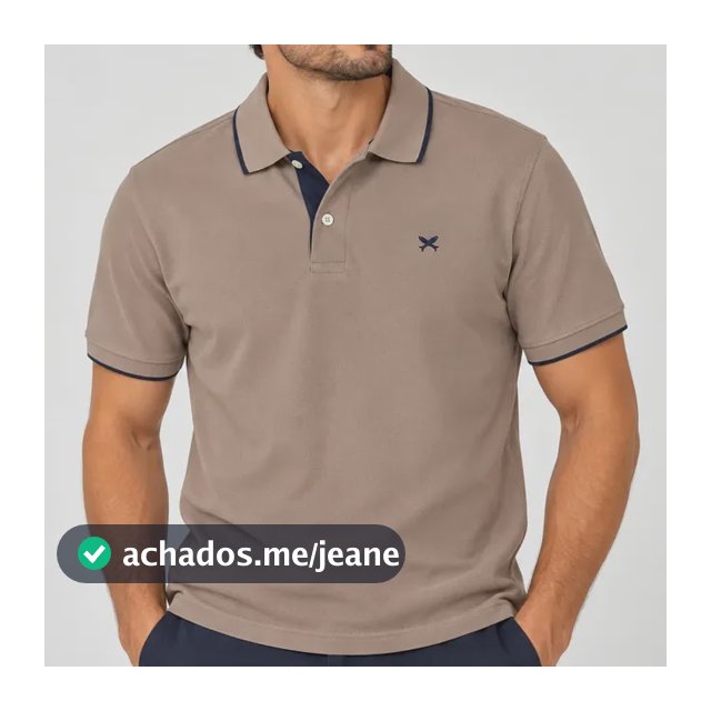 Camisa Gola Polo Hering Básica Masculina Piquet Com Bordado