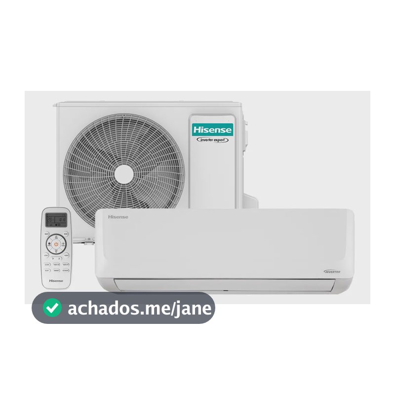 Ar Condicionado Split Hi Wall Inverter Hisense Wi-fi 12000 B Cor Branco