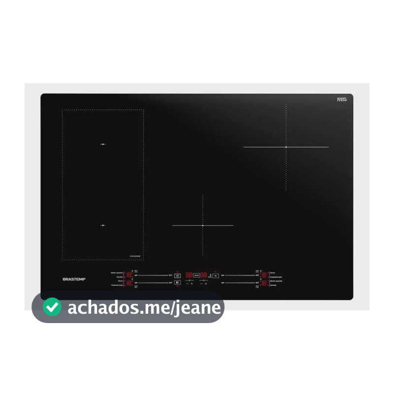 Cooktop Brastemp de Indução 4 Bocas Flexizone - BDJ77BE
