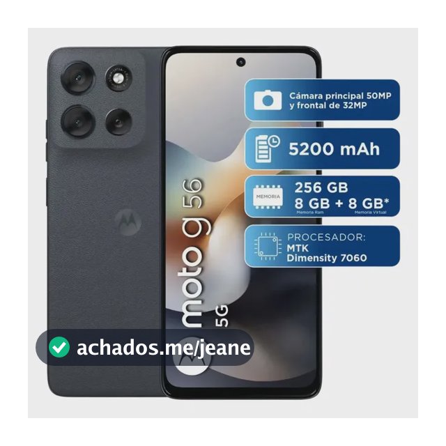 Motorola Moto G56 5g Dual Sim 256gb + 8gb preto