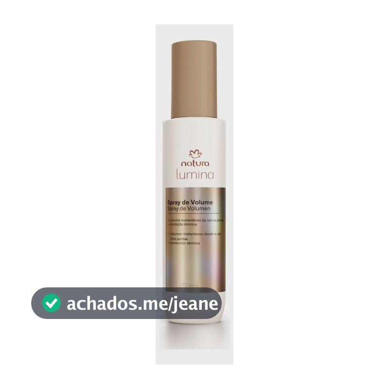 Spray De Volume Capilar Natura Lumina 150ml