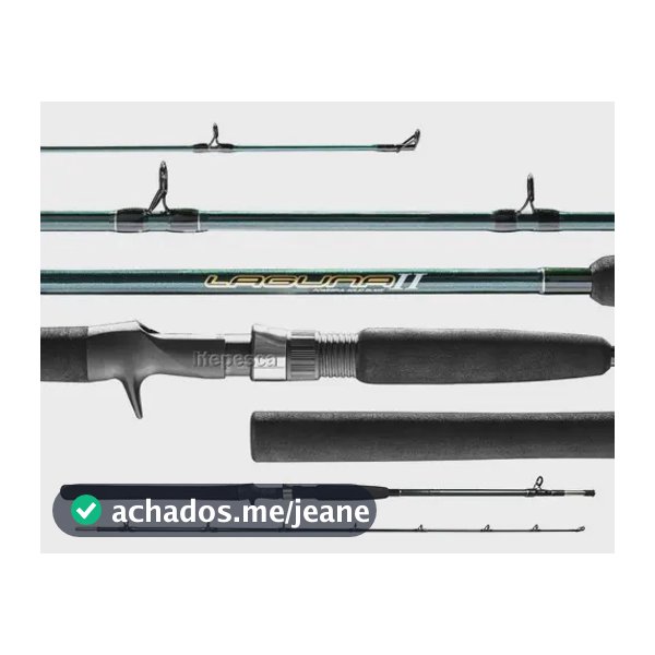 Vara Para Carretilha 2 Partes Laguna Il 1,83m 20-40lbs
